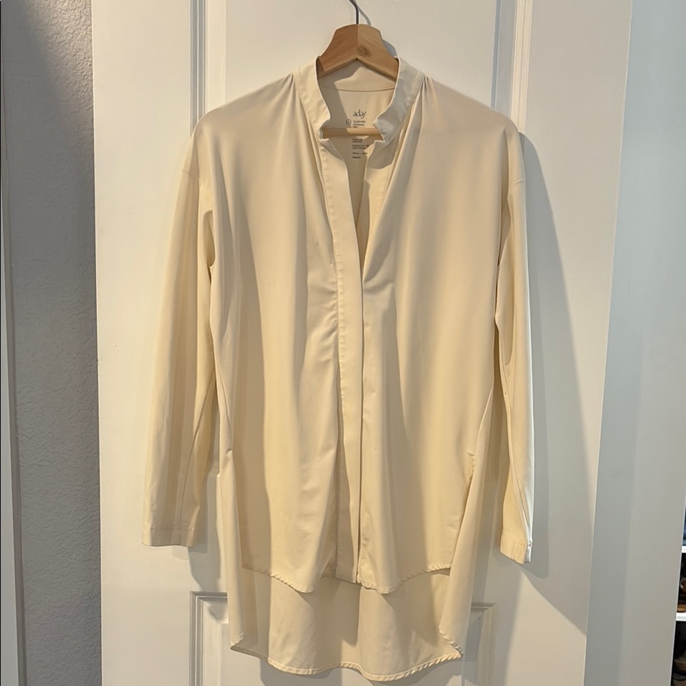 ADAY Oat Something Borrowed Blouse, Size S